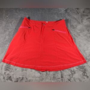 Title Nine Women’s Nimblene Orange Swing Skort Size 6